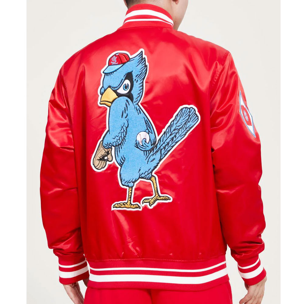 St. Louis Cardinals Retro Classic Satin Jacket - Image 3
