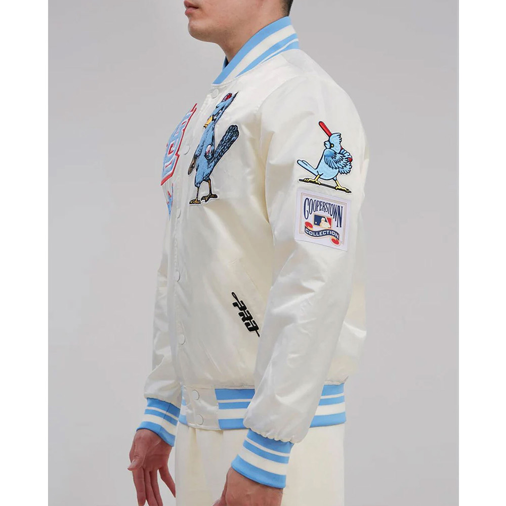 St. Louis Cardinals Retro Classic Satin Jacket - Image 8