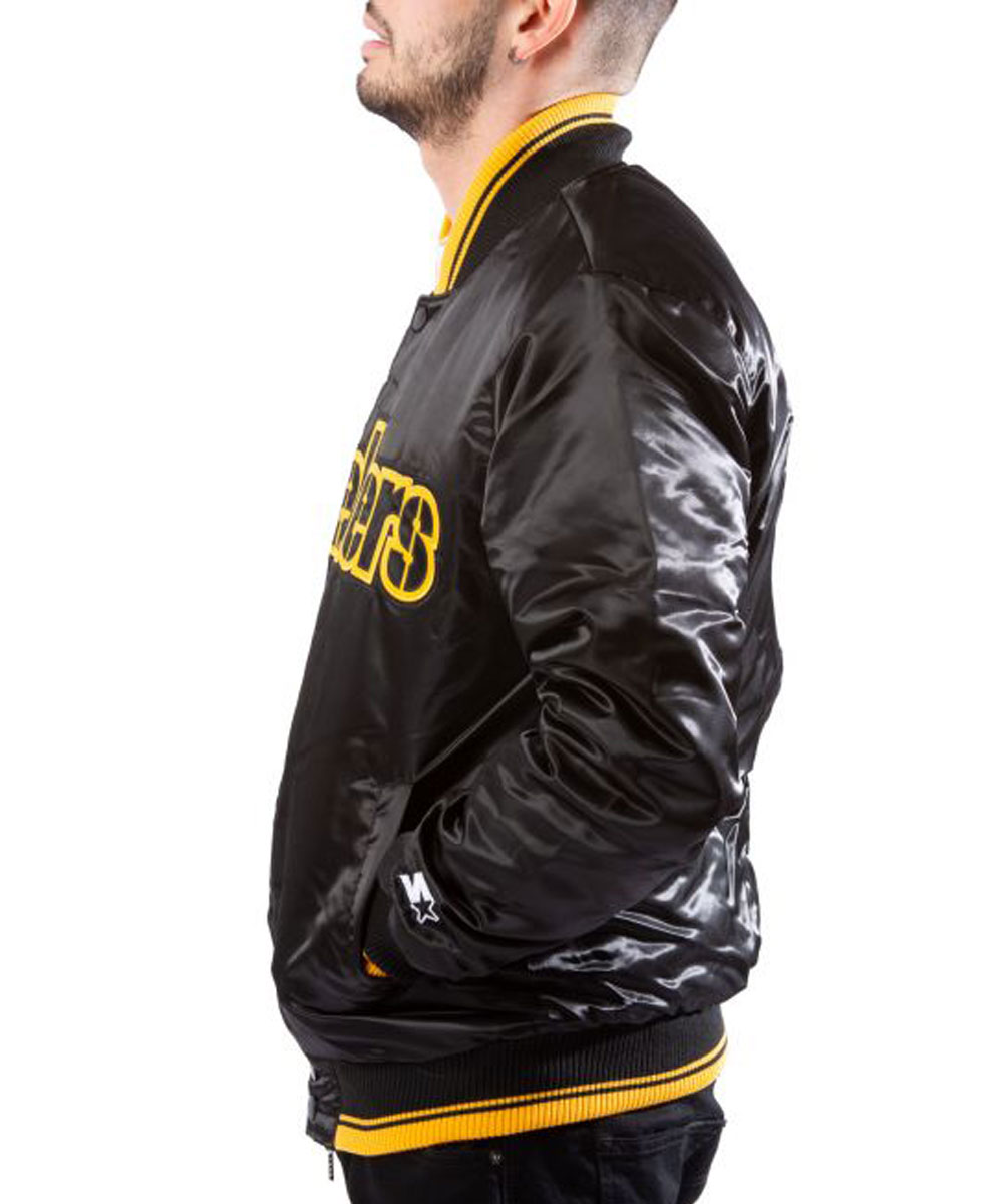 Starter Pittsburgh Steelers Black Jacket - Image 4