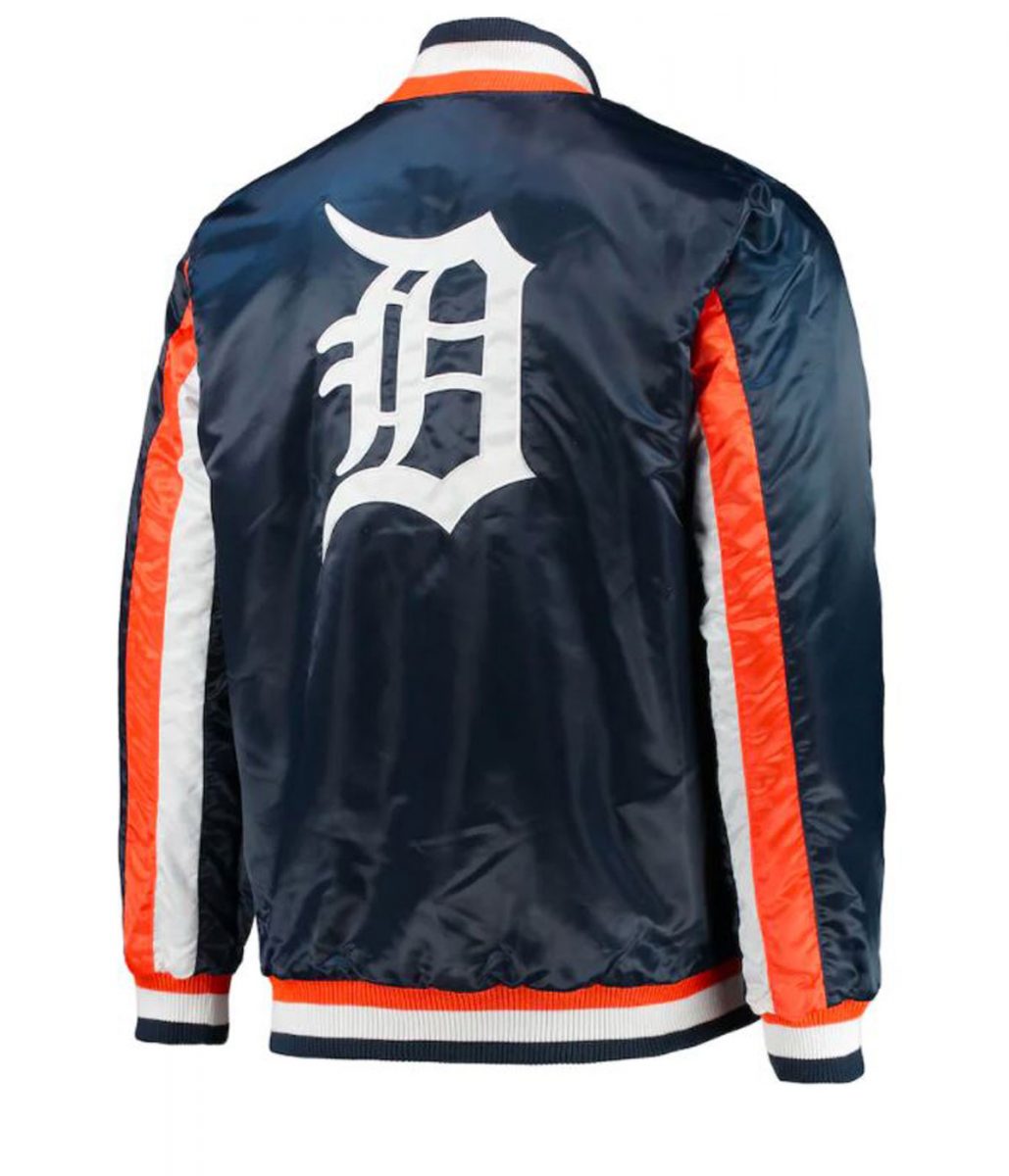 Starter Detroit Tigers The Ace Bomber Blue Jacket - Image 2