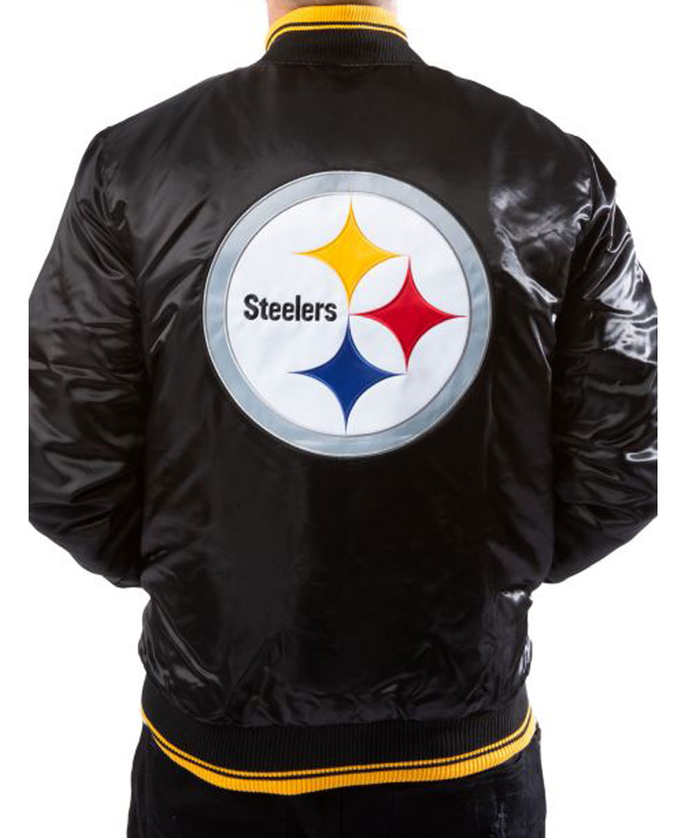 Starter Pittsburgh Steelers Black Jacket - Image 5