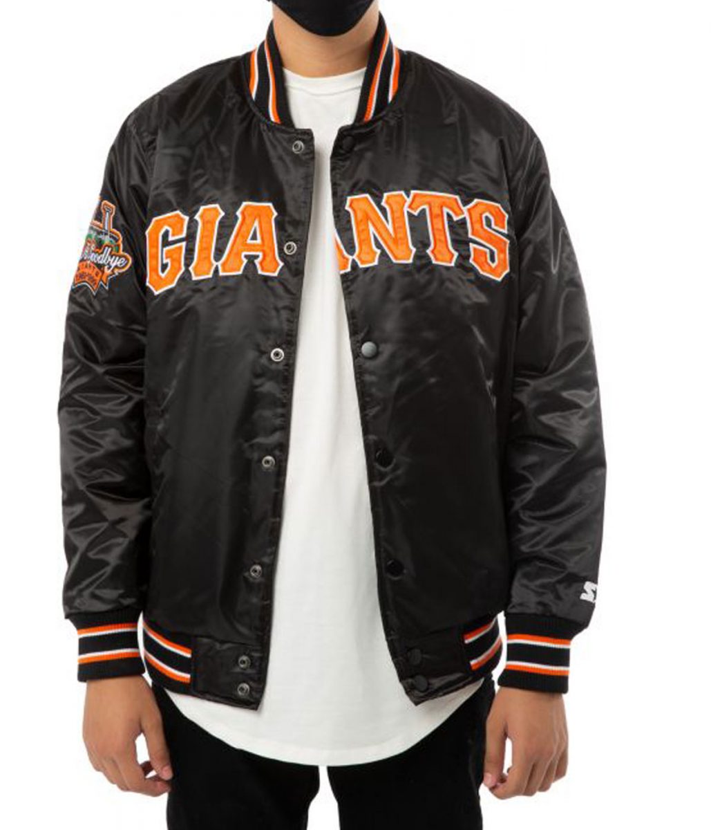 Starter San Francisco Giants Bomber Jacket - Image 5