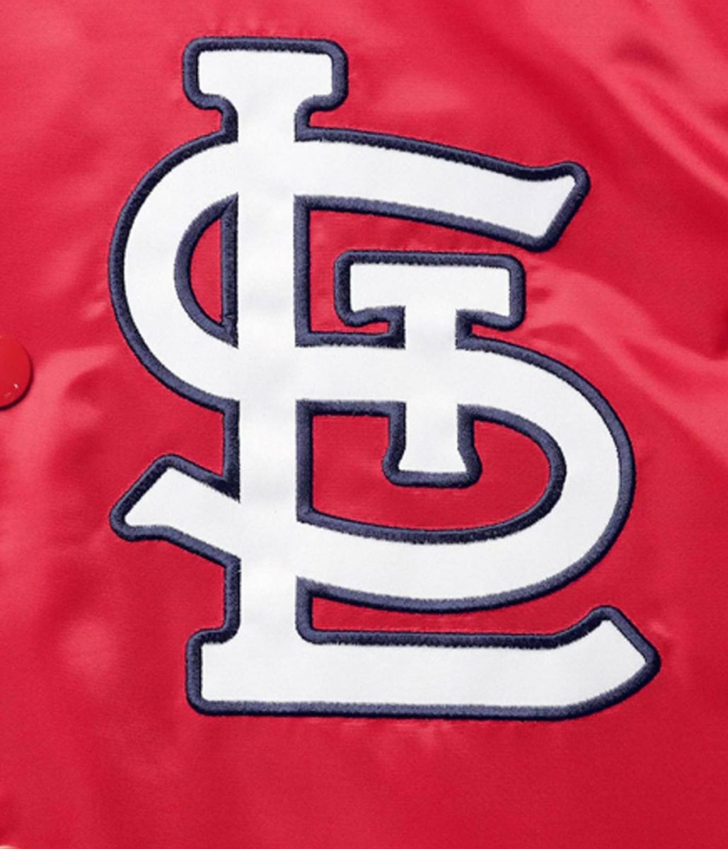 St. Louis Cardinals Reliever Raglan Full-Snap Satin Jacket - Image 4