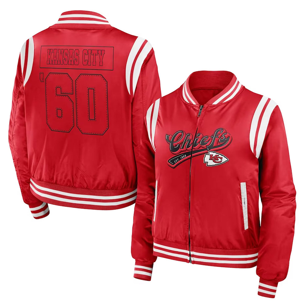 Super Bowl 2024 Taylor Swift Kansas City Chiefs 60 Jacket - Image 6