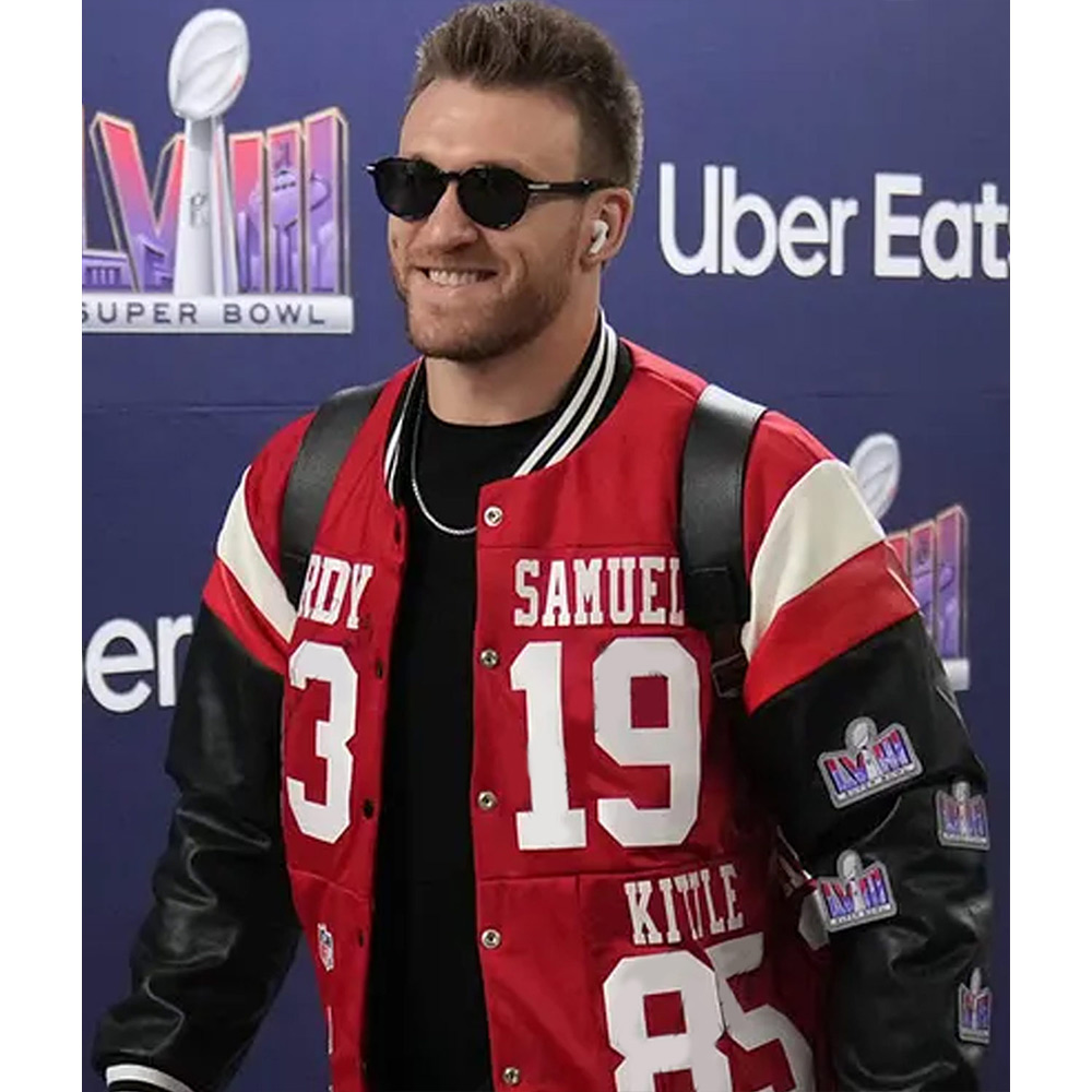 Super Bowl 2024 49ers Kyle Juszczyk Jacket - Image 3