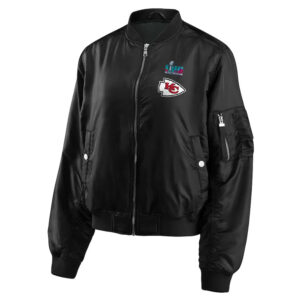 Kansas City Chiefs Super Bowl LVII Champions Black Bomber Jacket