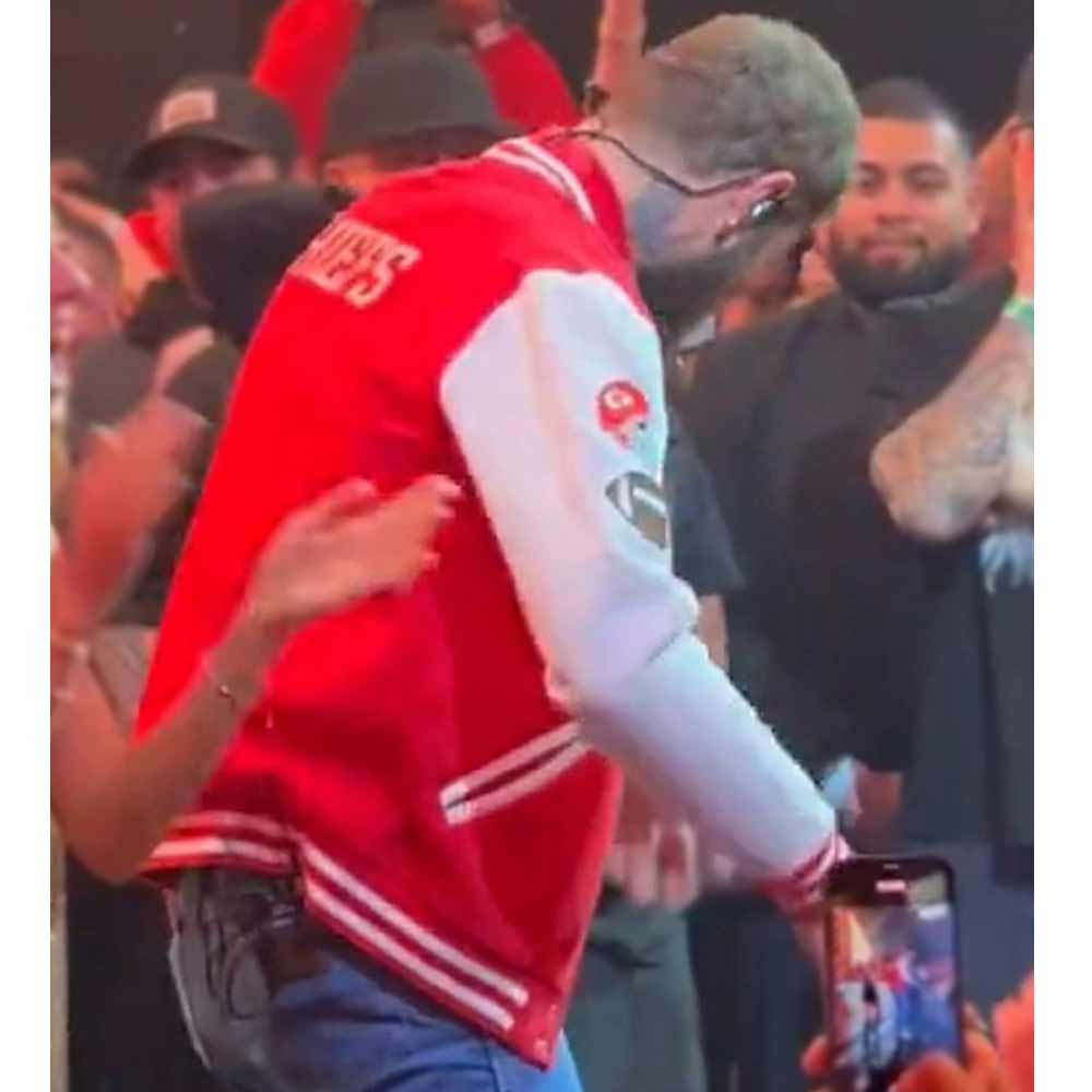Super Bowl LVIII Post Malone Kansas City Chiefs Jacket - Image 7