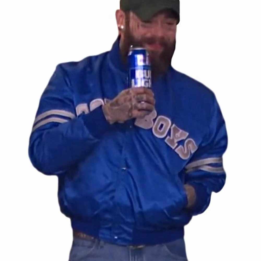 Post Malone Super Bowl LVIII Dallas Cowboys Jacket - Image 8