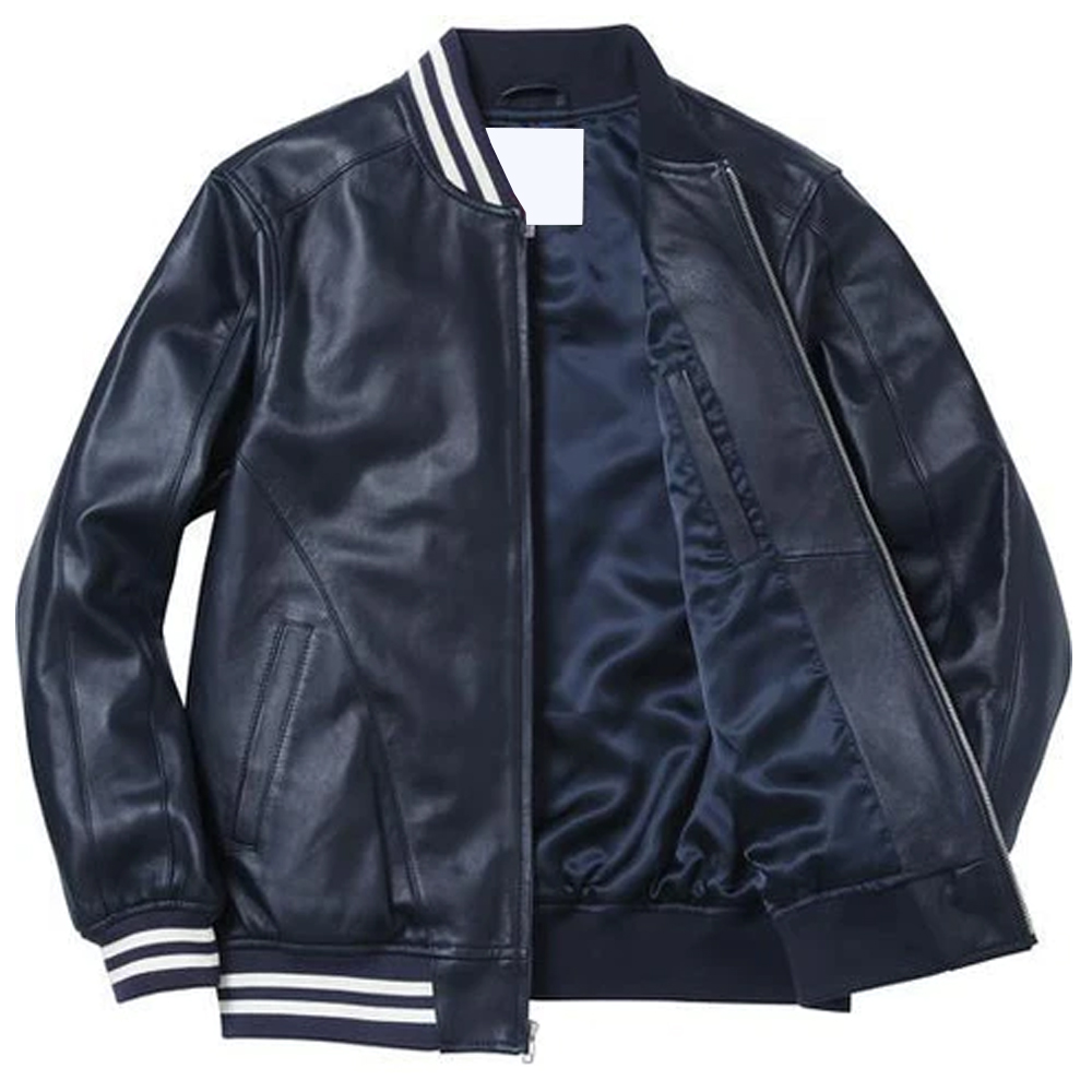 Supreme NY Yankees Varsity Leather Jacket - Image 6