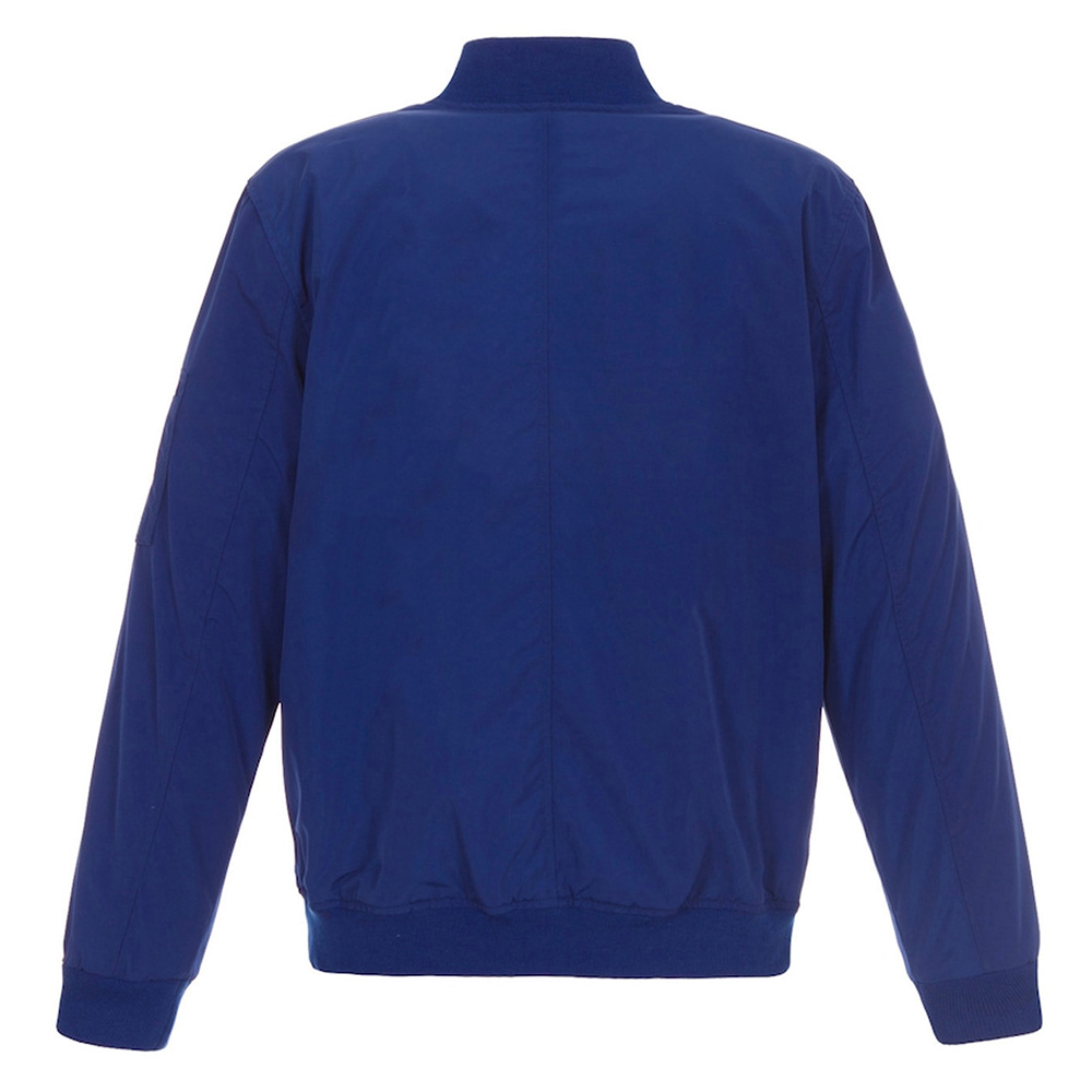 Lightweight Tampa Bay Lightning Blue Nylon Bomber Jacket - Image 2