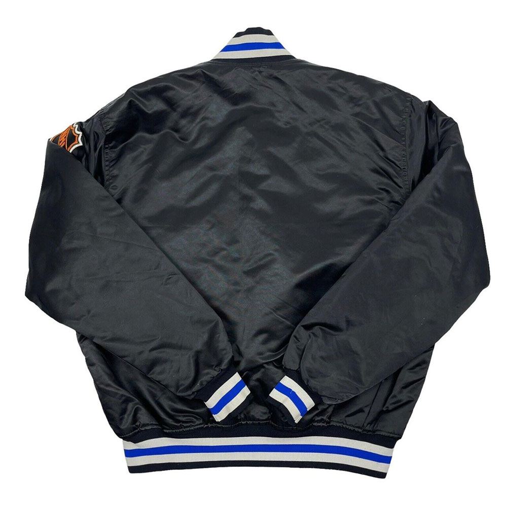Tampa Bay Lightning NHL Black Bomber Jacket - Image 2