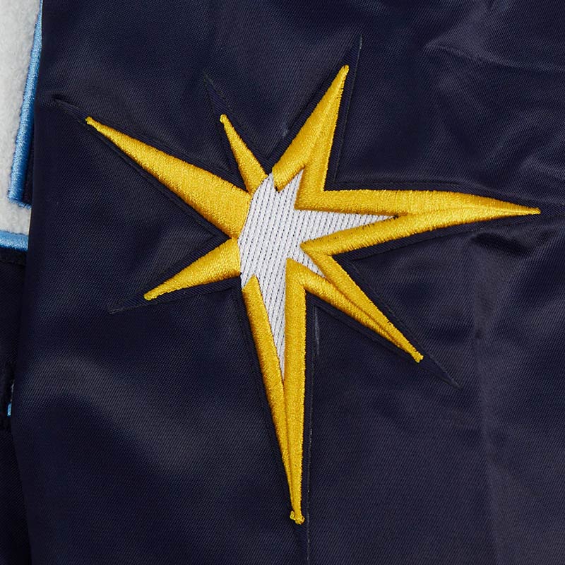 Tampa Bay Rays Mashup Classic Rib Satin Jacket - Image 6