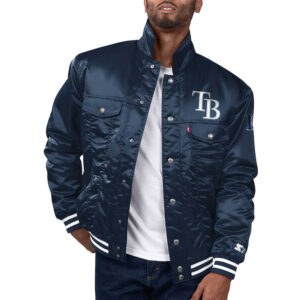Tampa Bay Rays Silver Tab Trucker Jacket