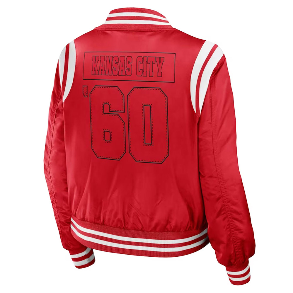 Super Bowl 2024 Taylor Swift Kansas City Chiefs 60 Jacket - Image 3