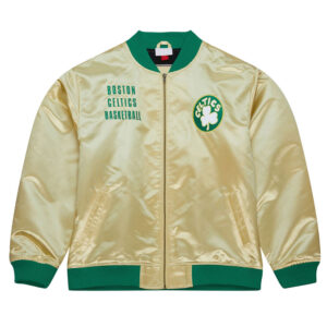 Boston Celtics Team OG 2.0 Gold Satin Jacket