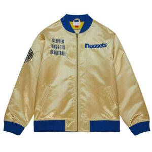 Denver Nuggets Team OG 2.0 Gold Satin Jacket