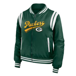 Green Bay Packers Bomber Full-Zip Jacket