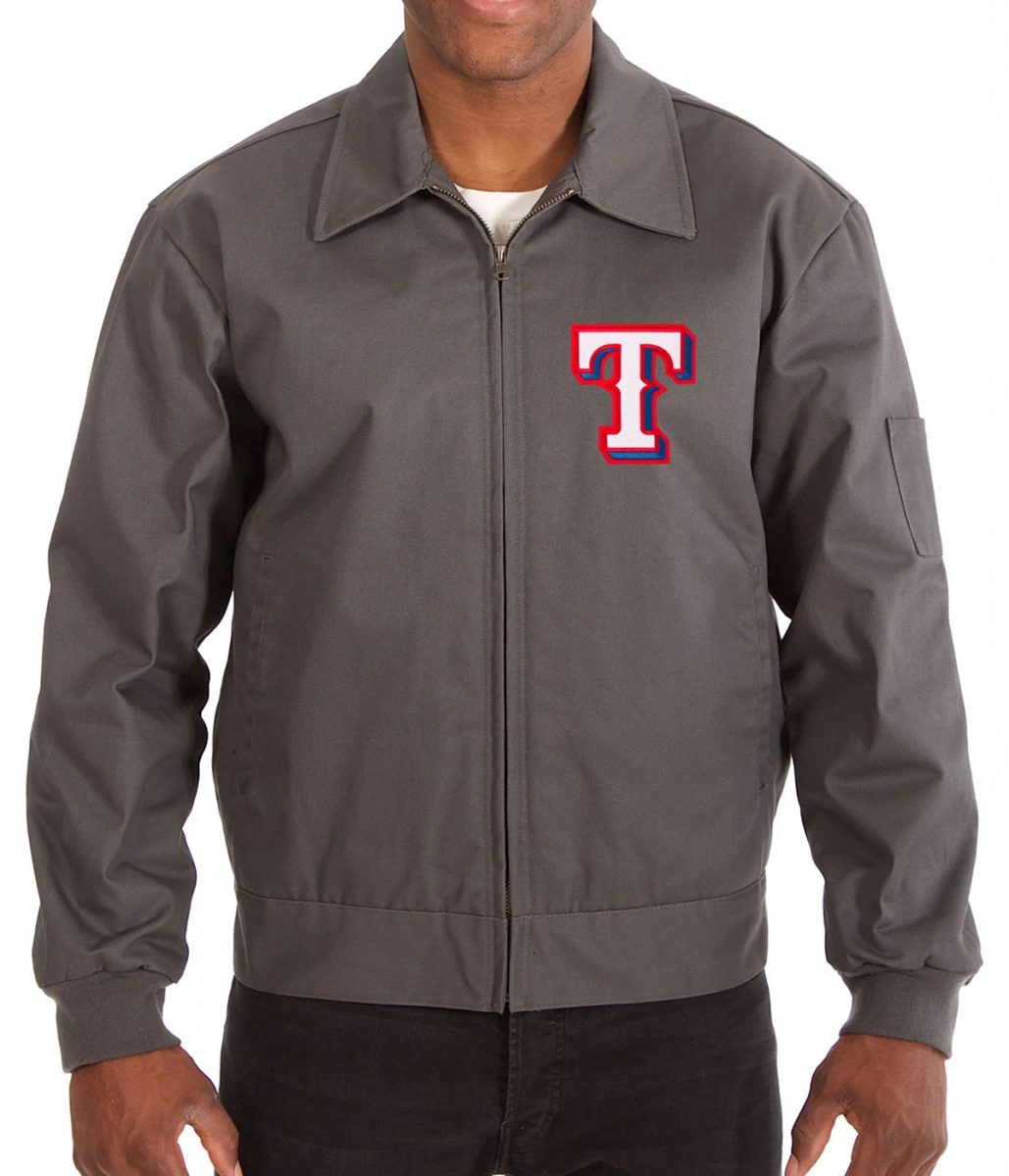 Workwear Texas Rangers Grey Jacket