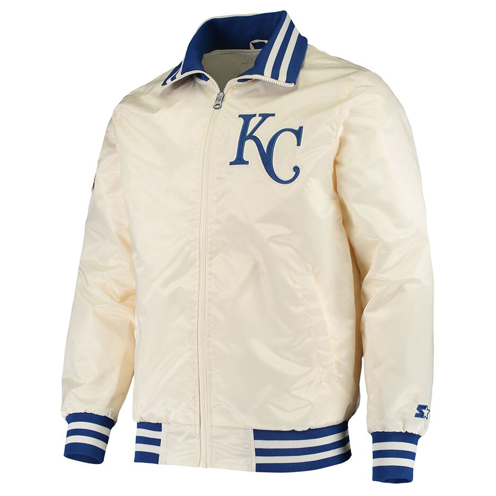 Kansas City Royals Cream The Captain II Jacket