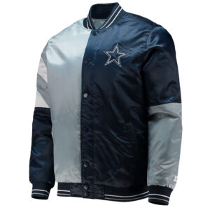 Dallas Cowboys The Leader Varsity Satin Jacket