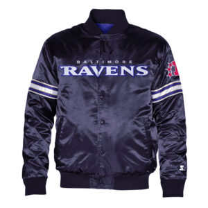 Baltimore Ravens Navy Pick and Roll Jacket