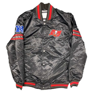 Black Tampa Bay Buccaneers Pick & Roll Jacket