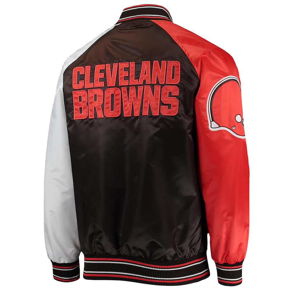 The Reliever Cleveland Browns Satin Jacket - Image 2