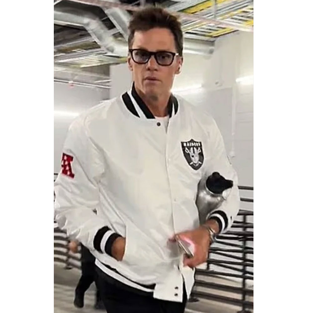 Tom Brady Las Vegas Raiders Jacket - Image 4