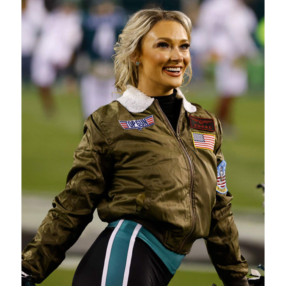Top Gun Philadelphia Eagles Cheerleaders Jacket - Image 14