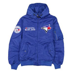 Toronto Blue Jays Historic L-2B Hooded Bomber Jacket