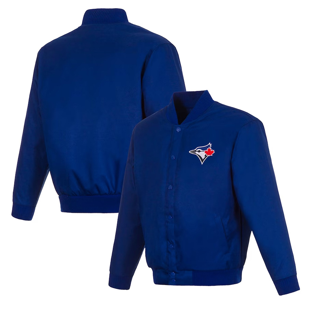 Royal Toronto Blue Jays Poly-Twill Jacket - Image 3