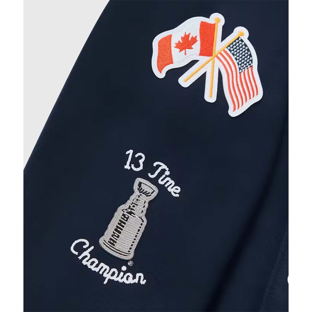 OVO Toronto Maple Leafs Varsity Jacket - Image 5