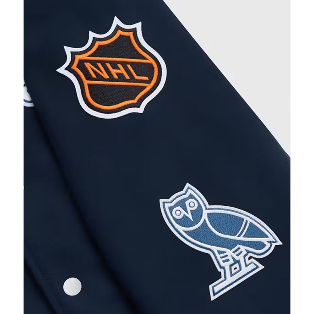 OVO Toronto Maple Leafs Varsity Jacket - Image 6