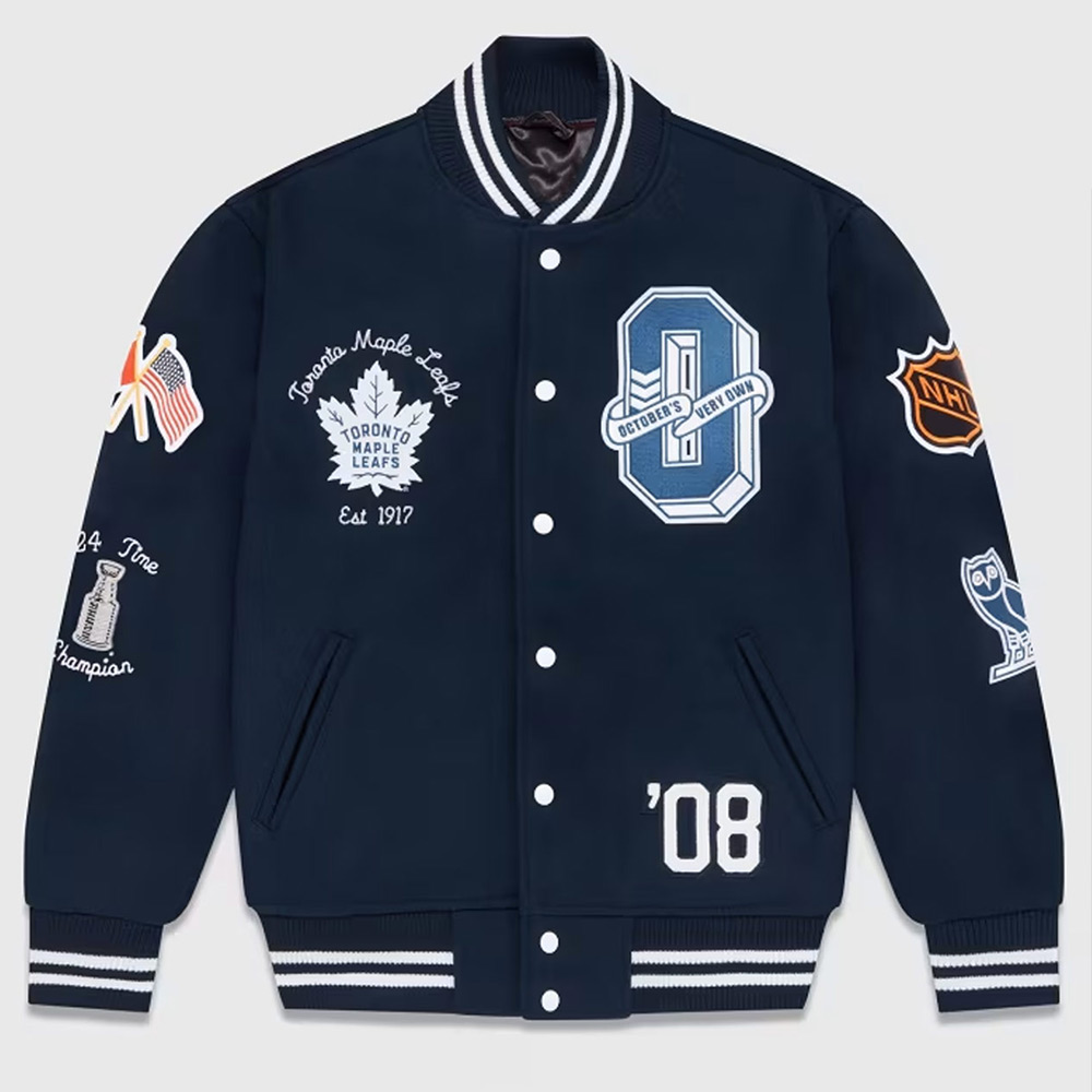 OVO Toronto Maple Leafs Varsity Jacket