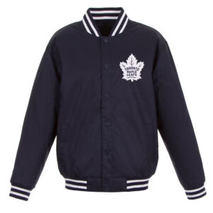 Toronto Maple Leafs Two Hit Poly-Twill Navy Jacket