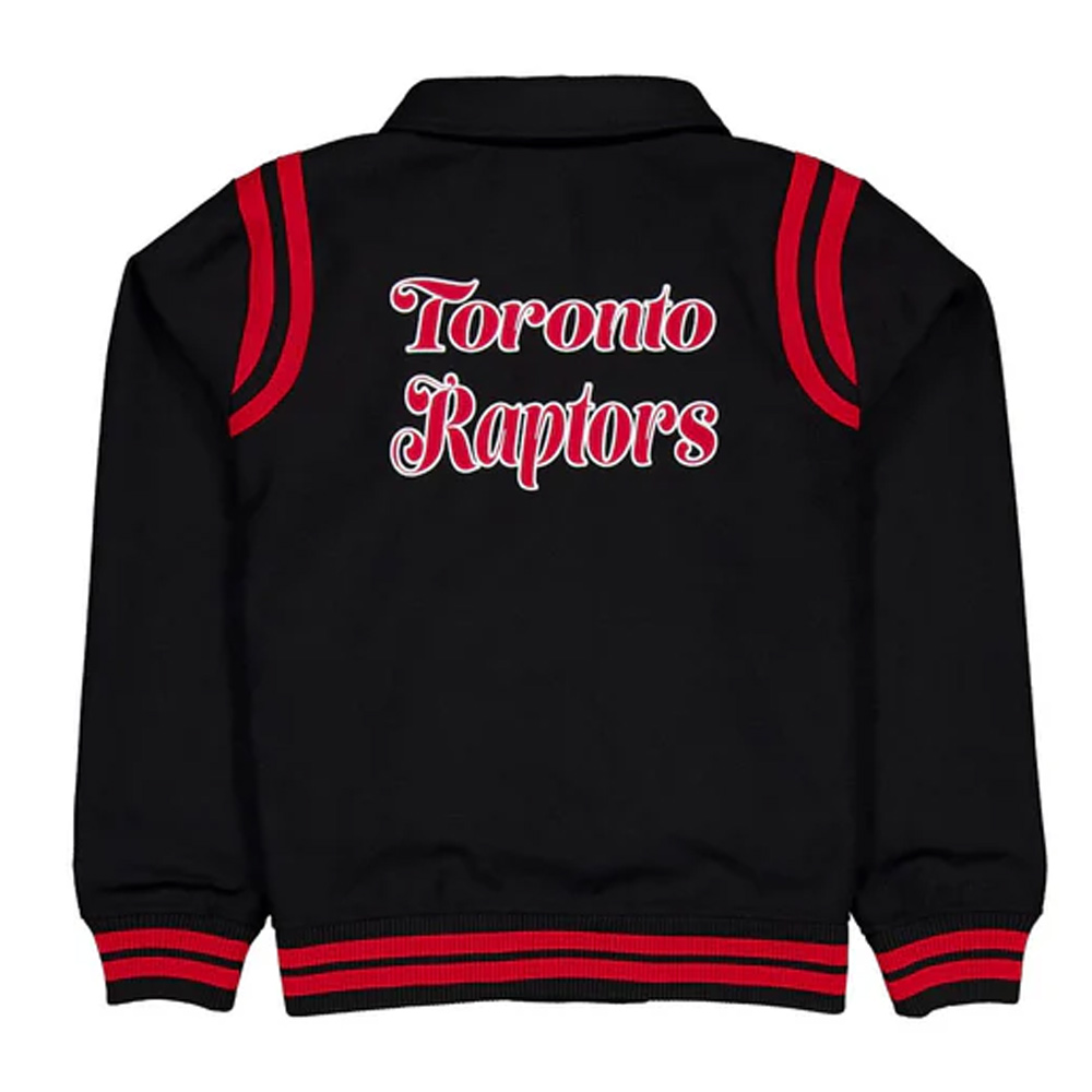 Toronto Raptors Sport Night Teddy Varsity Jacket - Image 2