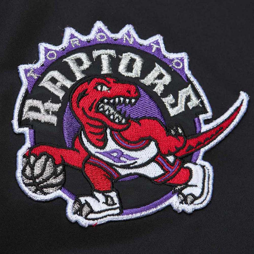 Toronto Raptors Vintage Logo Lightweight Satin Jacket - Image 3