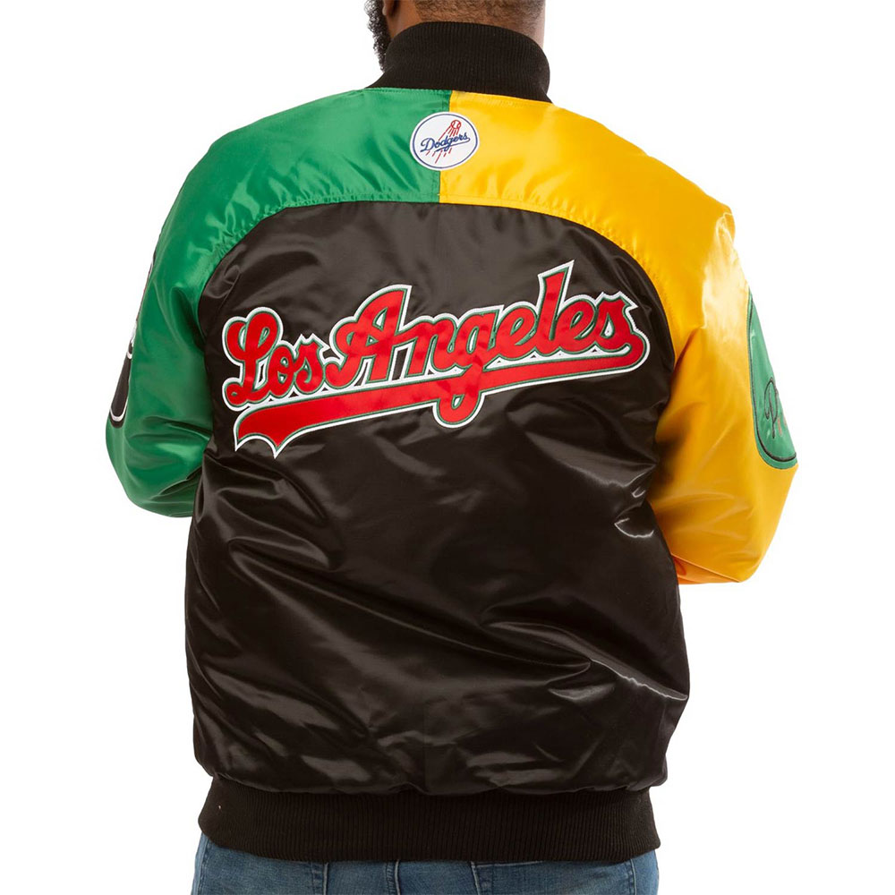 Ty Mopkins Los Angeles Dodgers Satin Jacket - Image 2