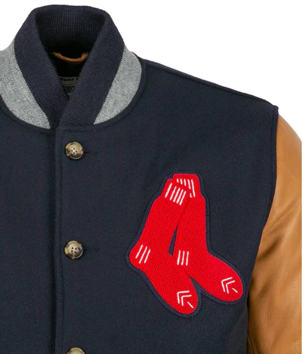 1938 Boston Red Sox Varsity Navy Jacket - Image 4