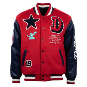 Detroit Stars Vintage Varsity Wool/Leather Jacket