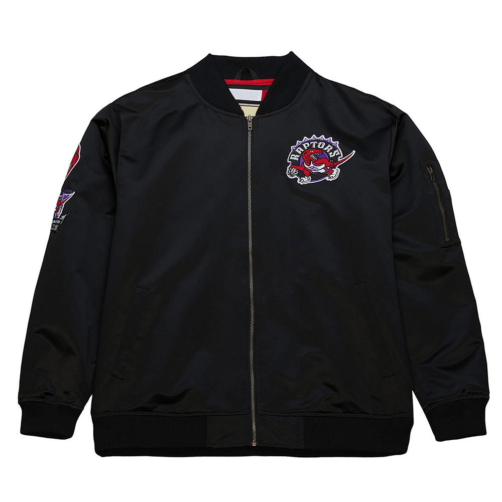 Toronto Raptors Vintage Logo Lightweight Satin Jacket