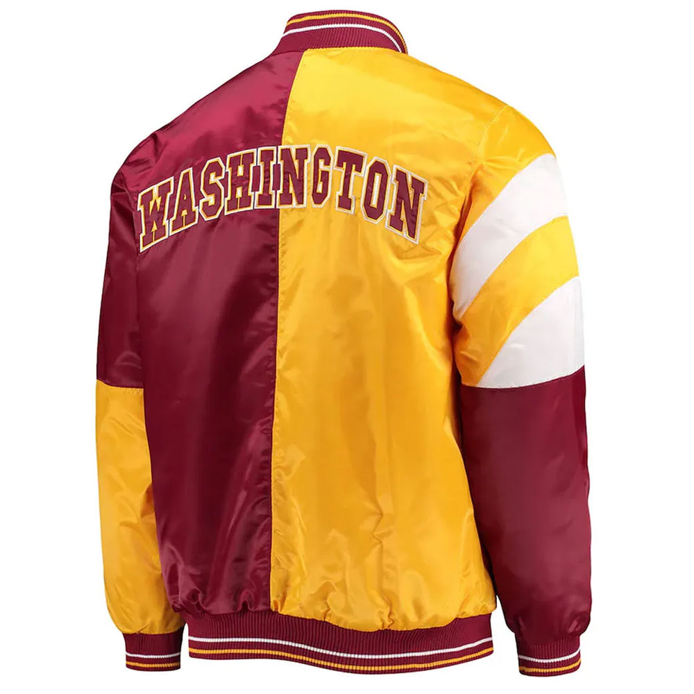 Color Block Washington Commanders Jacket - Image 2