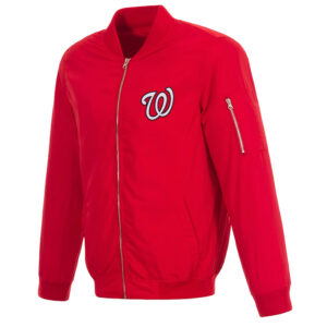 Washington Nationals Bomber Nylon Jacket