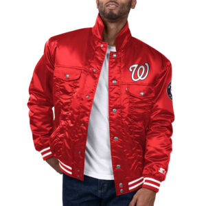 Washington Nationals Red Tab Trucker Jacket