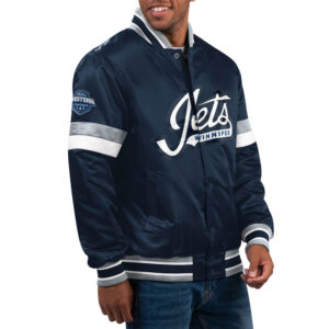 Home Game Winnipeg Jets Navy Jacket