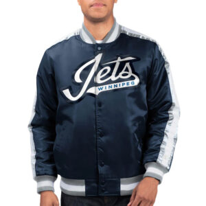Winnipeg Jets Navy O-Line Jacket