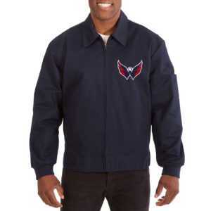 Washington Capitals Workwear Navy Cotton Jacket