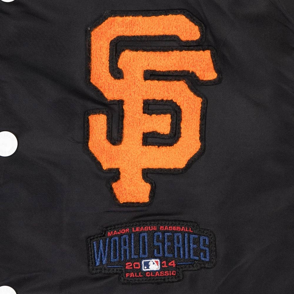 World Series San Francisco Giants Logo Select Black Jacket - Image 4