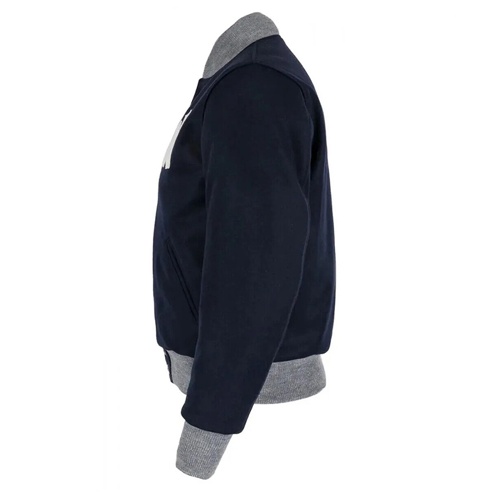 Yankees 1939 Varsity Navy Blue Wool Jacket - Image 3
