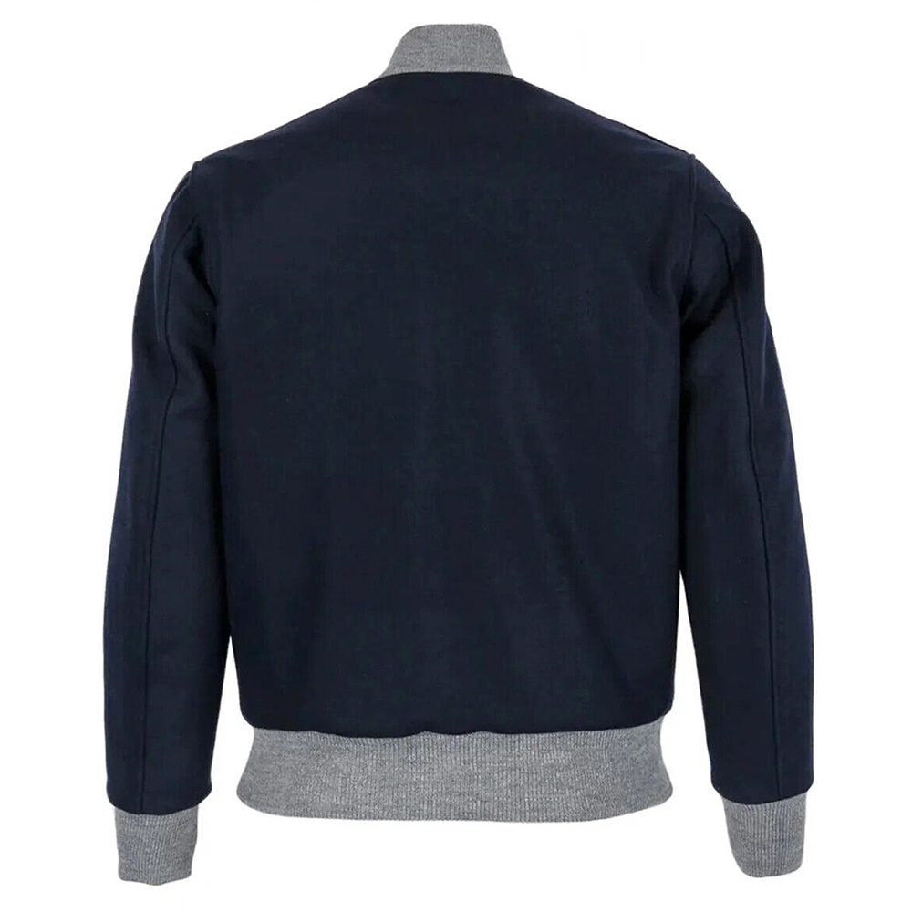 Yankees 1939 Varsity Navy Blue Wool Jacket - Image 2